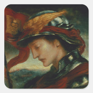 Mercury 2 square sticker