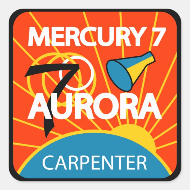 Mercury 7 Sticker (Front)