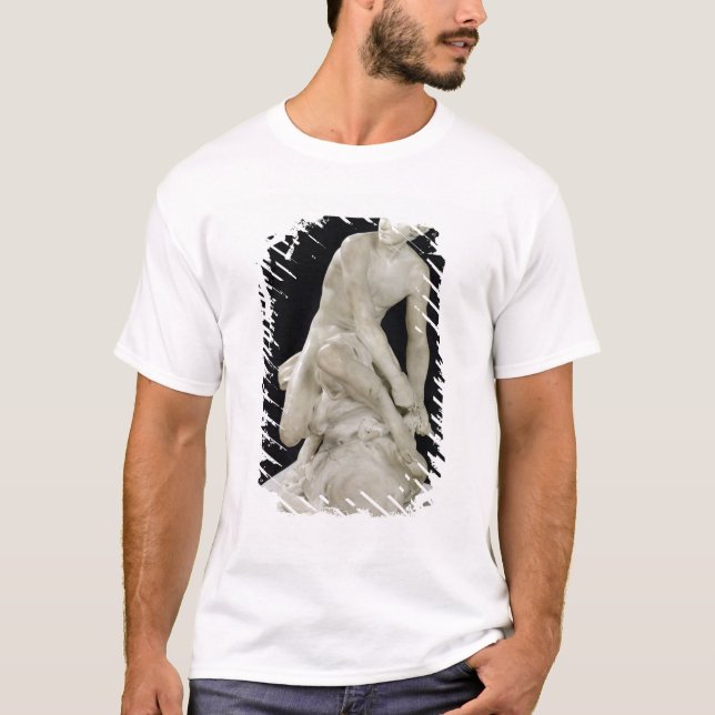 Mercury Attaching his Winged Sandals, 1744 T-Shirt (Front)