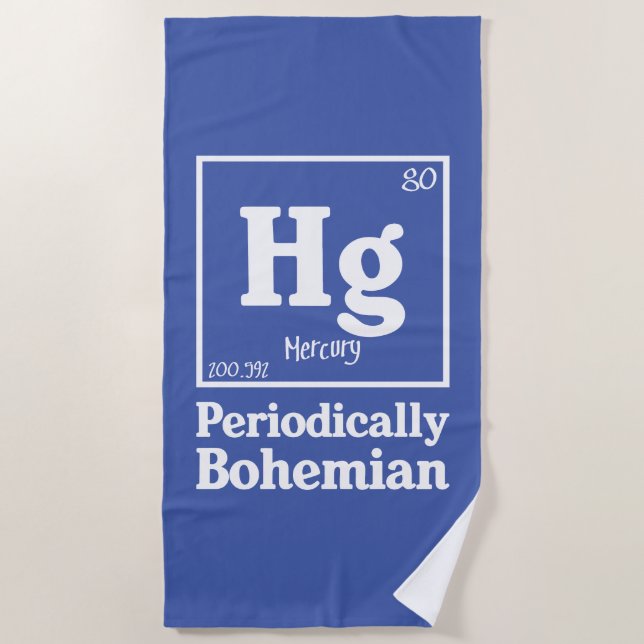 Mercury Beach Towel (Front)