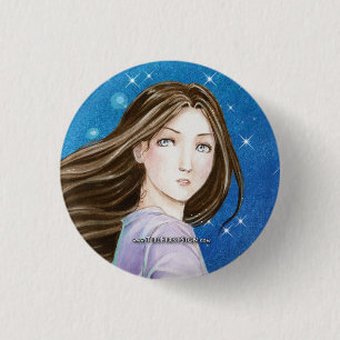 Mercury Brightman 3 Cm Round Badge