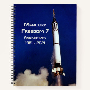 Mercury Freedom 7 - 60th Anniversary Notebook