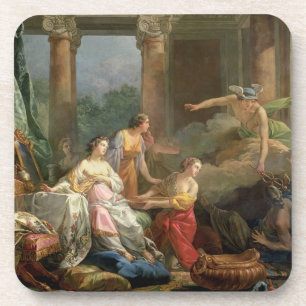 Mercury, Herse and Aglauros, 1763 (oil on canvas) Coaster