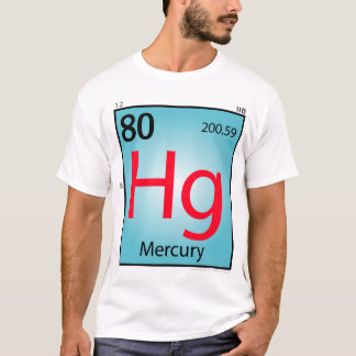 Mercury (Hg) Element T-Shirt - Front Only