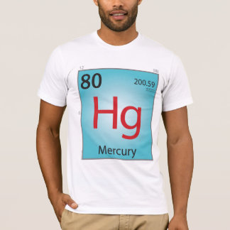 Mercury (Hg) Element T-Shirt - Front Only