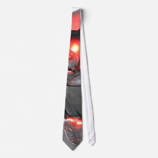 Mercury Rising Abstract Tie