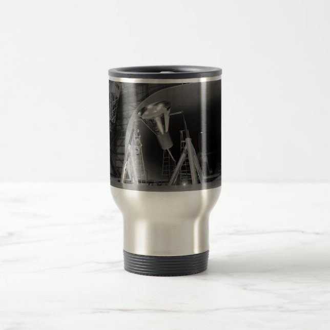 Mercury Space Capsule Undergoes Testing 1959 Travel Mug (Center)