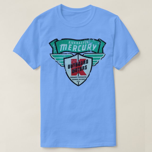 Mercury Speedboat T-Shirt (Design Front)