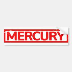 Mercury Stamp Bumper Sticker