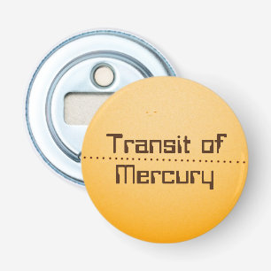 Mercury Transit of the Sun Bottle Opener