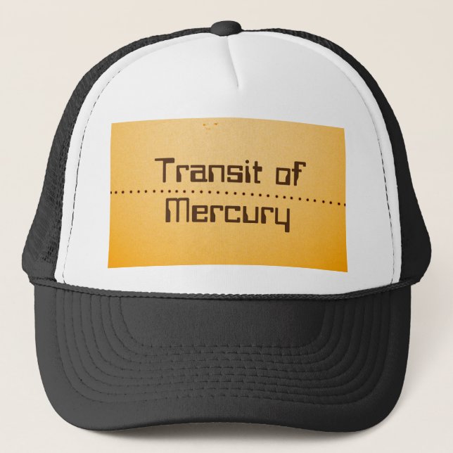 Mercury Transit of the Sun Trucker Hat (Front)
