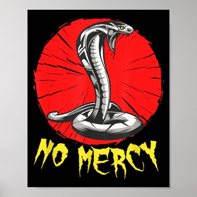 Mercy Cobra a for Karate Poster (Front)