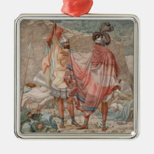 Mercy: David Spareth Saul's Life, 1854 Metal Tree Decoration
