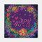 Mercy Purple Fun Floral Inspirational Motivating