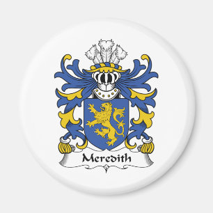 Meredith Family Crest Magnet