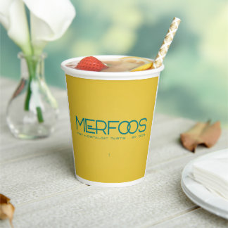 MERFOOS MUG PAPER CUPS