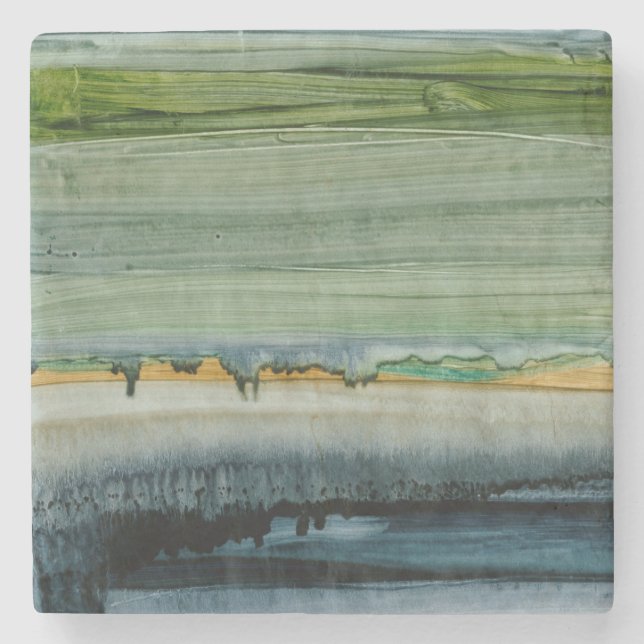 Merging II Stone Coaster (Front)