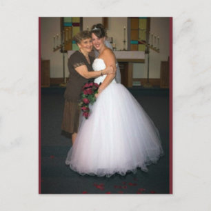 Meri and Mum Postcard