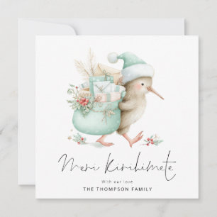 Meri Kirihimete Kiwi 2026 Calendar NZ Christmas Holiday Card