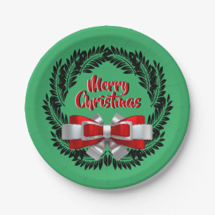 Meri Kirihimete Maori for Merry Christmas 7" Paper Plate