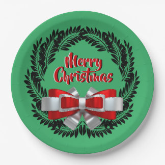 Meri Kirihimete Maori for Merry Christmas 9" Paper Plate