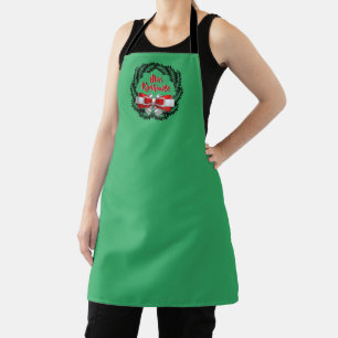 Meri Kirihimete Maori for Merry Christmas Apron