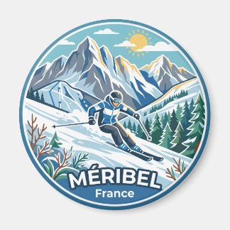 Méribel France Magnet