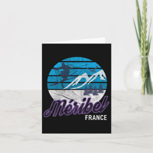 Meribel French Alps Moutiers France Ski Snowboardi Card