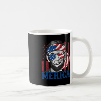 Merica Abraham Lincoln 4th Of July Shirt Men Ameri Coffee Mug