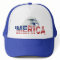 'MERICA Bald Eagle U.S. Flag Hat (blue)