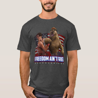 Merica Bear's KO for Liberty USA America Freedom T-Shirt