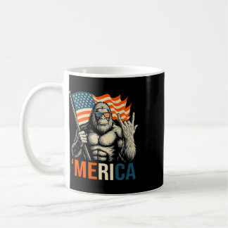 ‘merica Gorilla Flag Sungles Funny Patriotic Coffee Mug