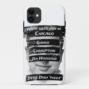 Merica Humour America USA Funny Patriotism Chicago Case-Mate iPhone Case