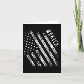 Merica Patriot American Flag Usa 4th Of July Gifts Card