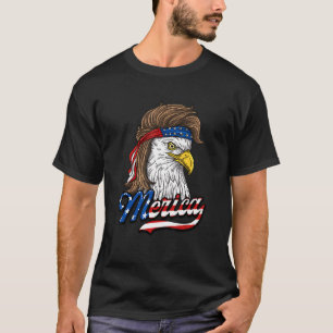 Merica Patriot Patriotic Usa Eagle Of Freedom 4th T-Shirt