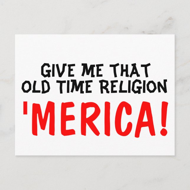 'Merica! Postcard (Front)