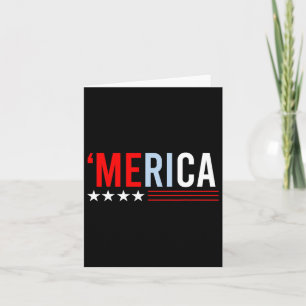 Merica Shirt For Men Women Kids Boys Girls Usa 4th Card