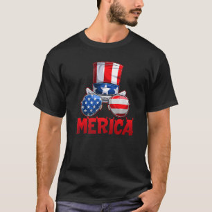 Merica Sunglasses 4th of July Patriotic Men Women T-Shirt