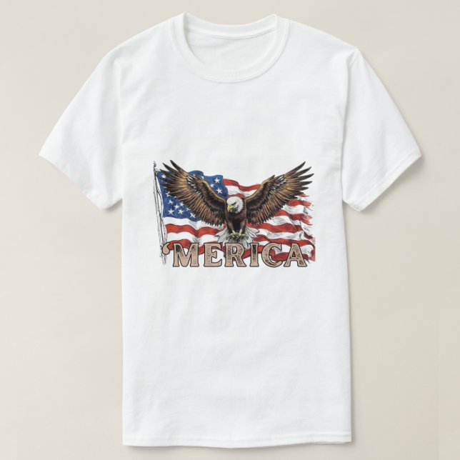 'MERICA T-Shirt (Design Front)