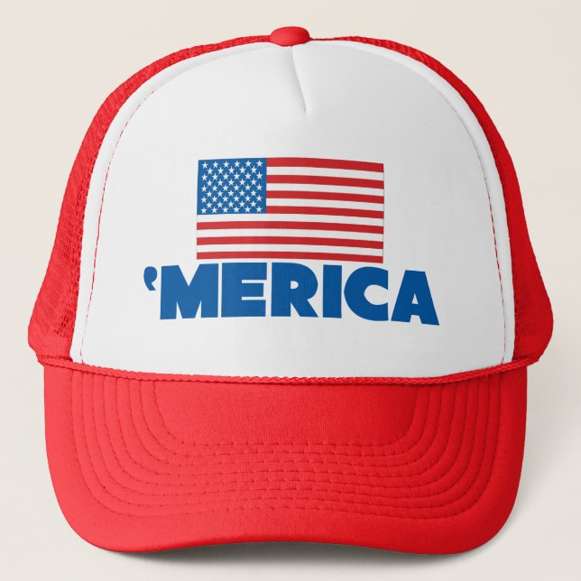 'Merica Trucker Hat (Front)
