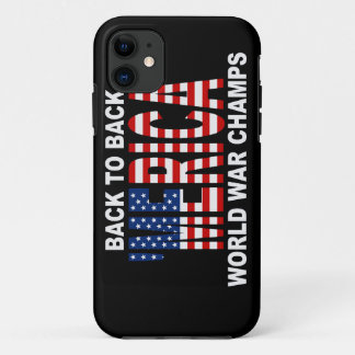 'MERICA US Flag World War Champs  iPhone 5 Case
