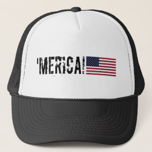 'Merica USA Flag Hat