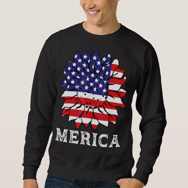 Merica Usa Sweatshirt (Front)