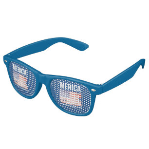 'Merica - Where Winning is a Fashion Statement Retro Sunglasses
