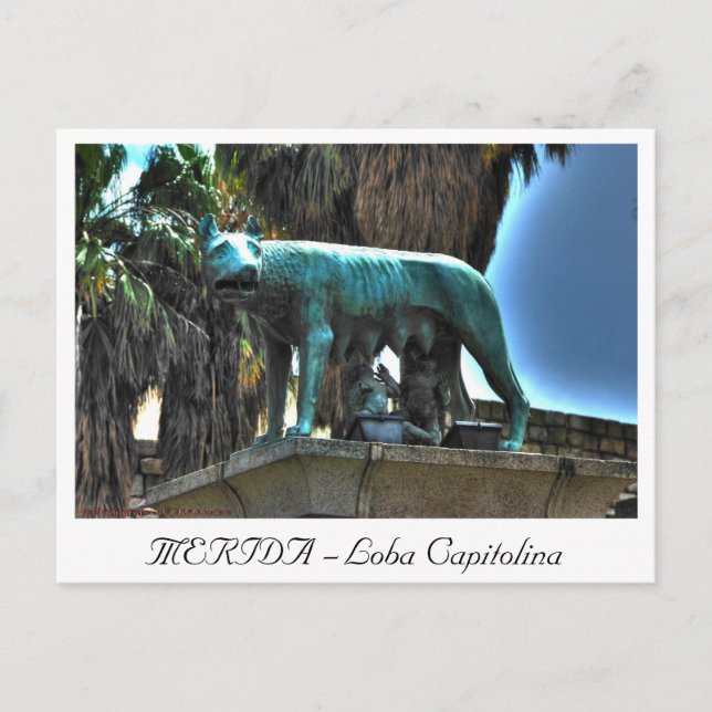MERIDA - Loba Capitolina Postcard (Front)