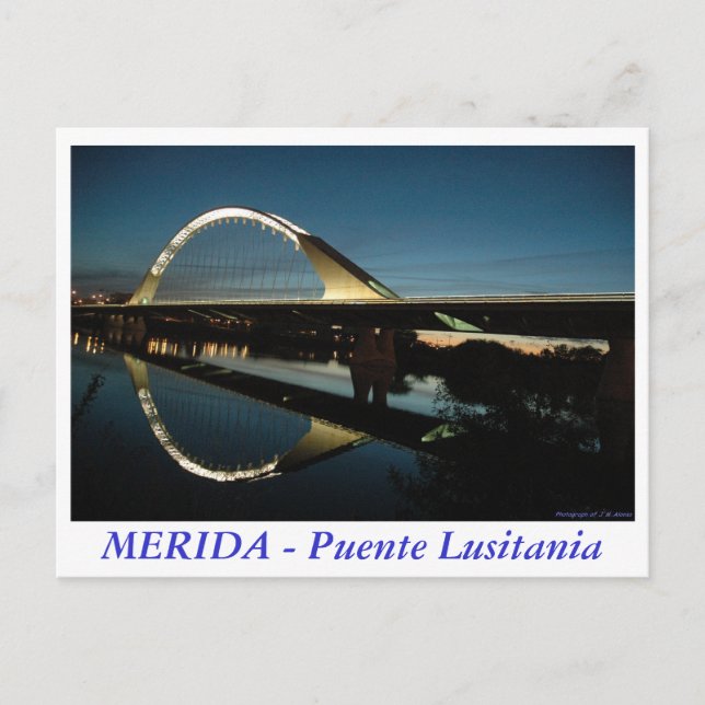MERIDA - Puente Lusitania Postcard (Front)