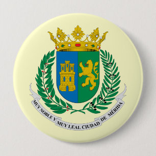 Merida Yucatan, Mexico 10 Cm Round Badge