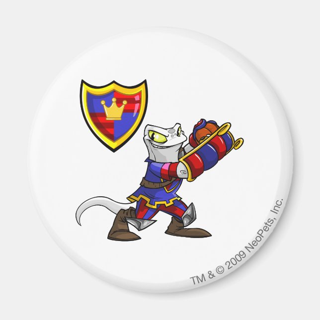 Meridell Team Captain 1 Magnet (Front)