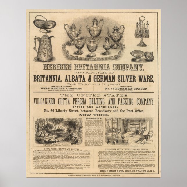 Meriden Britannia Company Poster (Front)