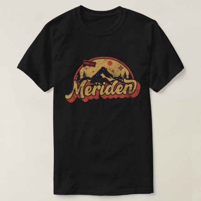 Meriden, Connecticut T-Shirt (Design Front)